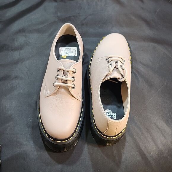 BRAND NEW DR.MARTENS 1461 QUAD II VINTAGE TAUPE (VINTAGE-TAUPE) - Picture 6 of 16